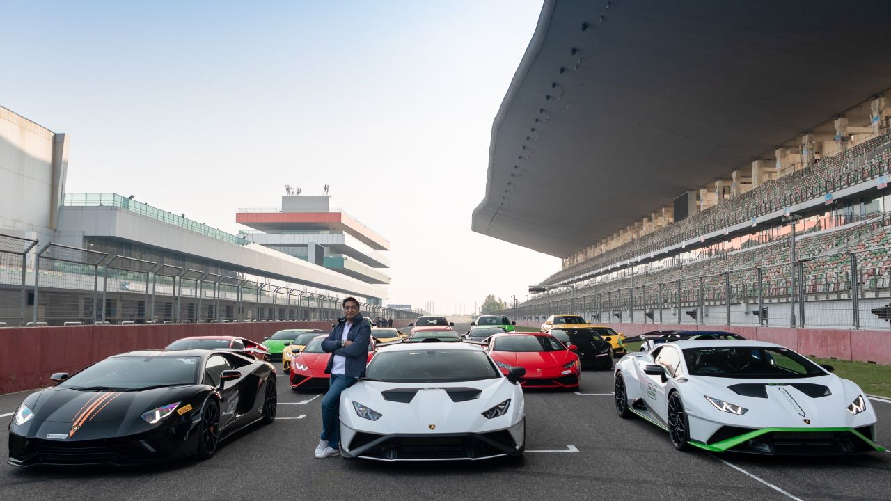 Sharad Agarwal Head Lamborghini India At The Lamborghini Hurac N STO Dynamic Launch In India