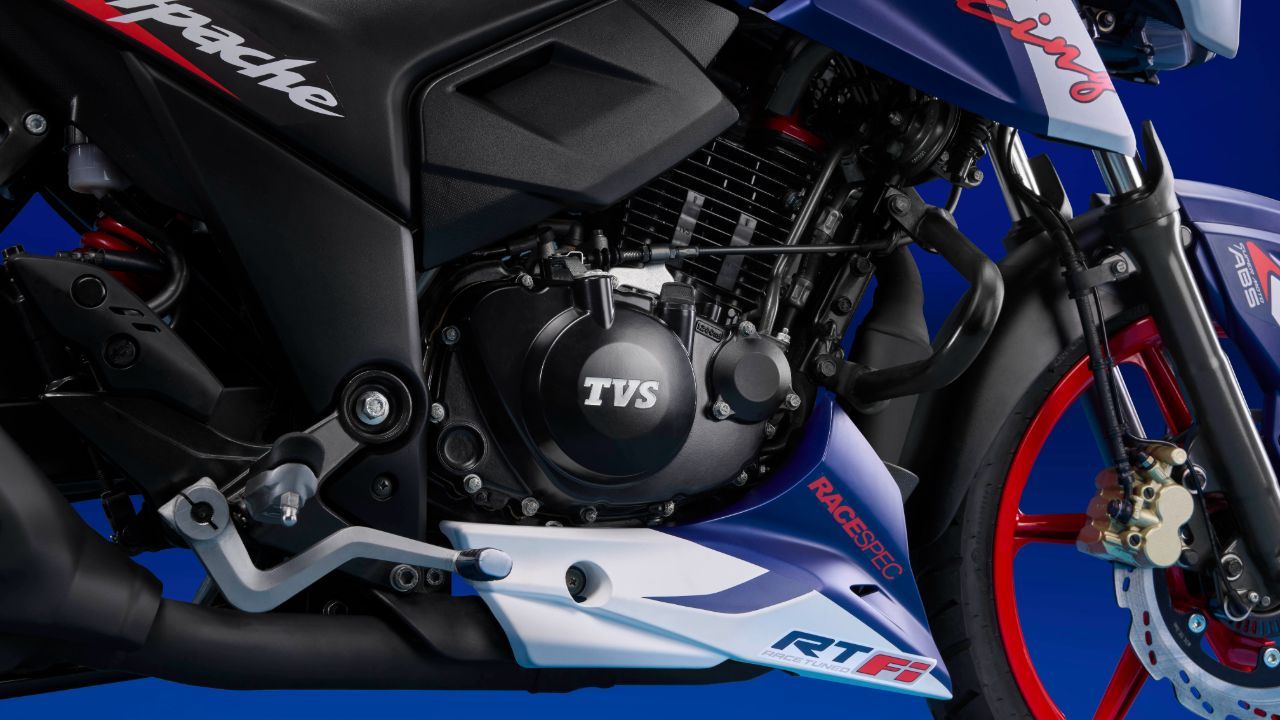 TVS Apache RTR 165 Race Performance Engine Details