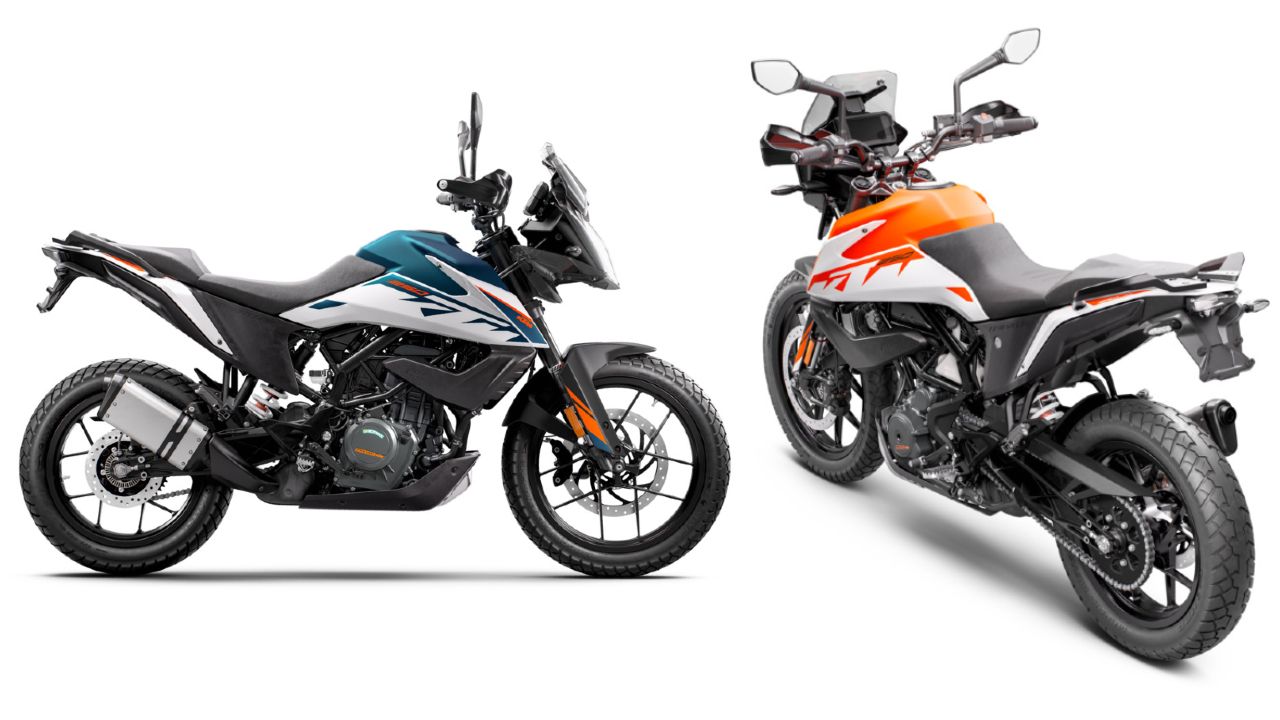 2022 KTM 250 Adventure Rear Three Quarter Static