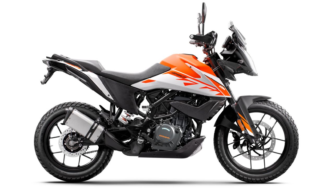 2022 KTM 250 Adventure Side Profile Static