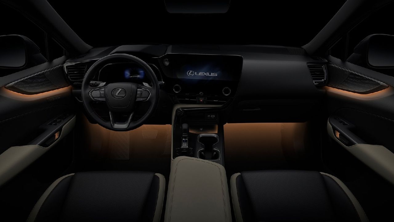 2022 Lexus NX 350h Dashboard Details