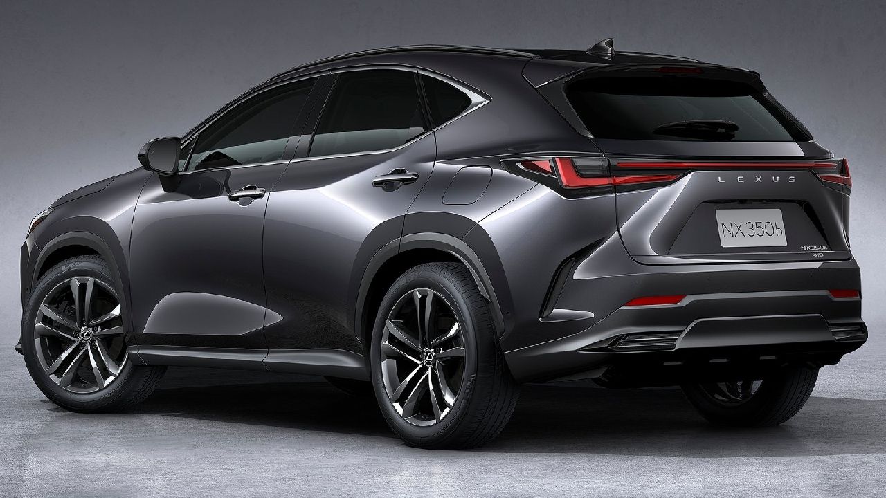 2022 Lexus NX 350h Rear Three Quarter Static