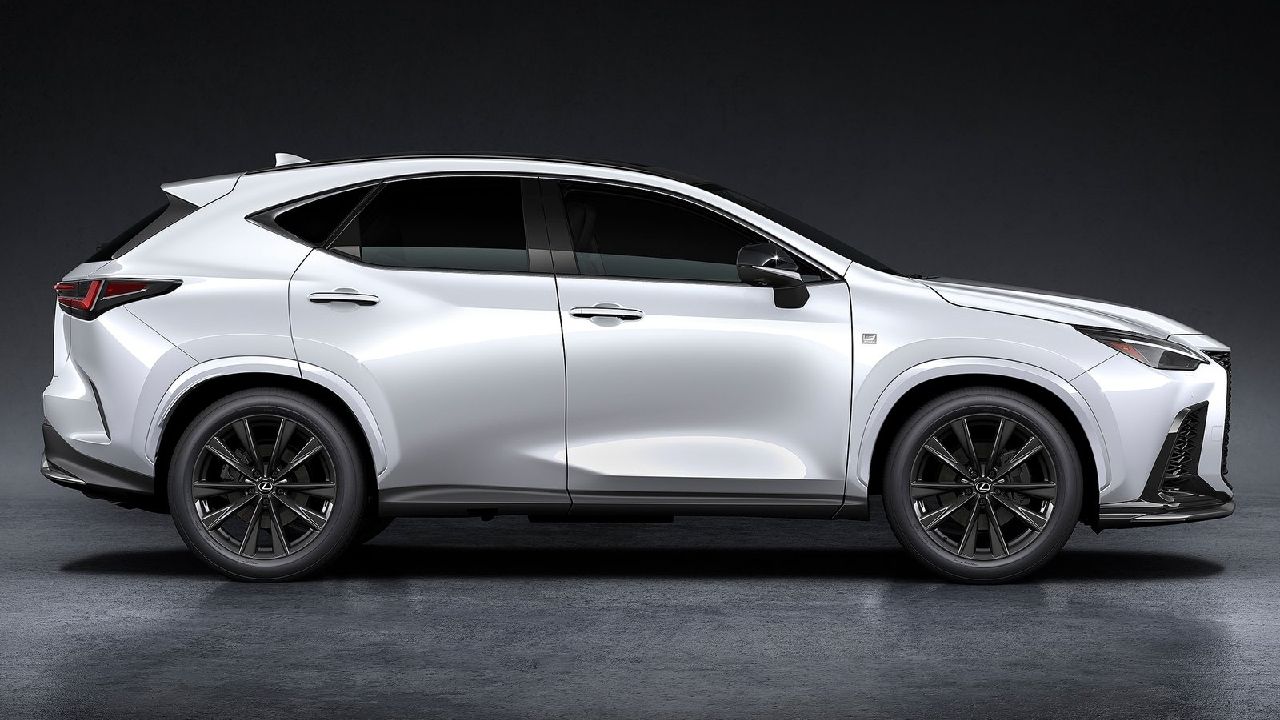 2022 Lexus NX 350h Side Profile Static