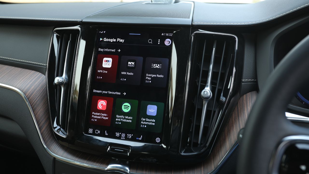 2022 Volvo XC60 Infotainment Touchscreen