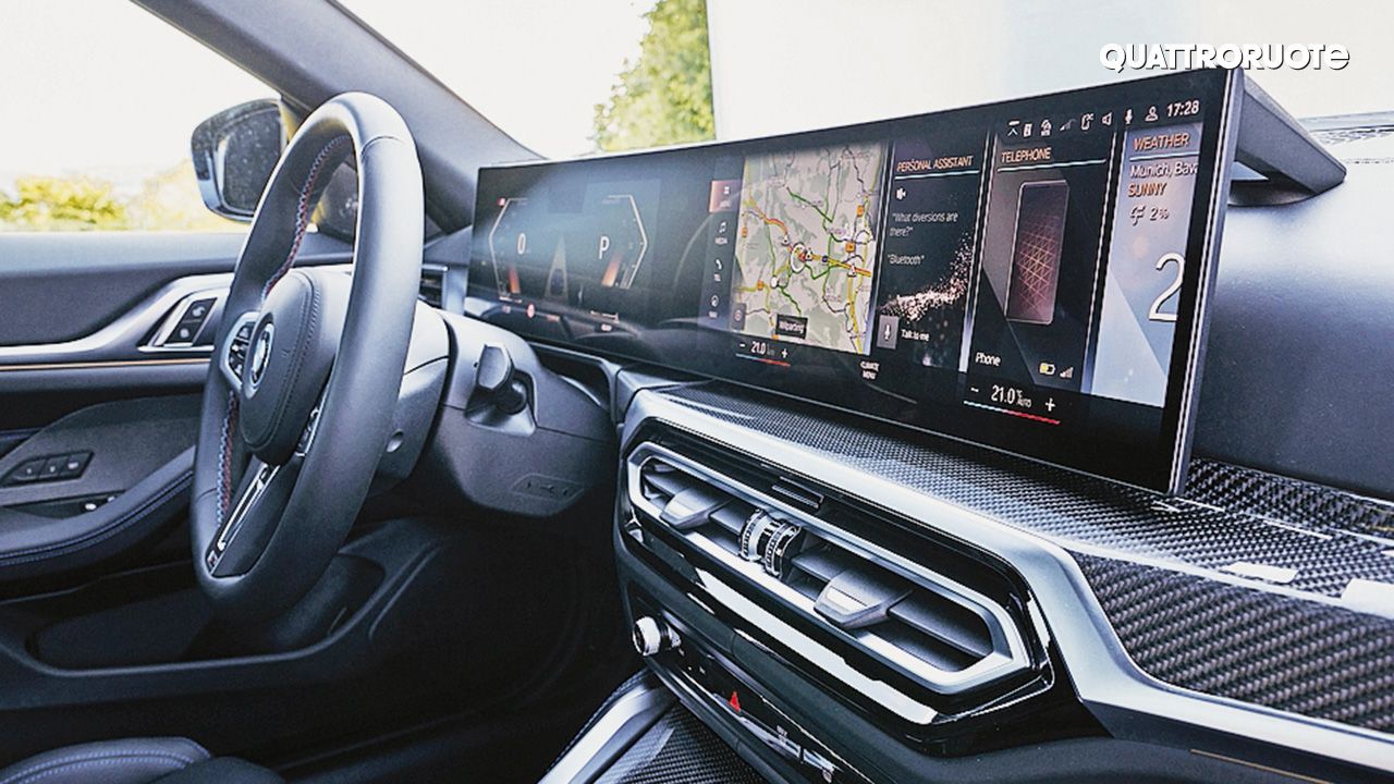 BMW i4 M50 Quattroruote Touchscreen