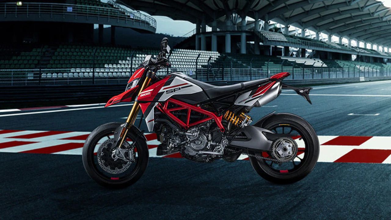 Ducati Hypermotard 950 Left Side View