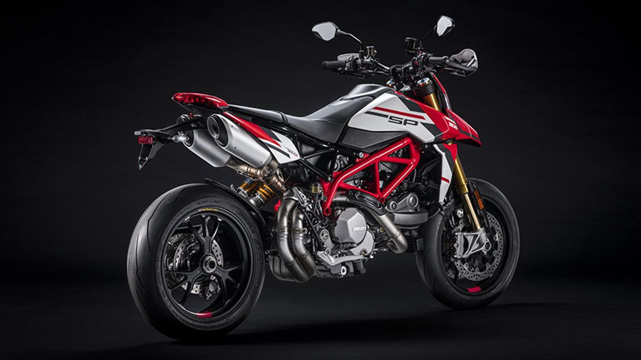 Ducati Hypermotard 950 Rear Qauter View