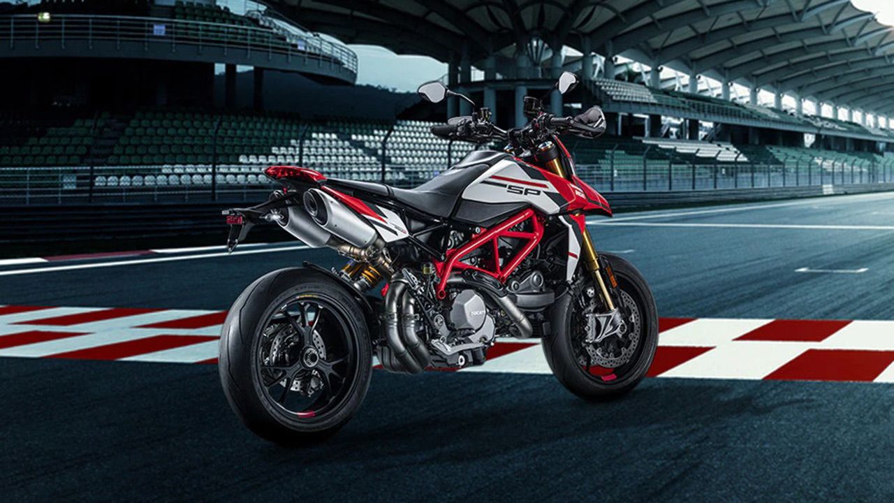 Ducati Hypermotard 950 Rear Right View