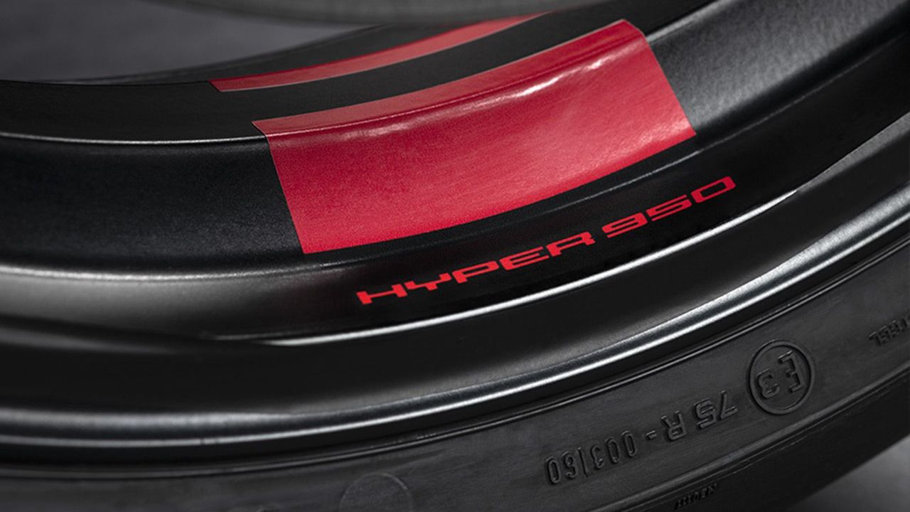 Ducati Hypermotard 950 Rear Tyre Badge