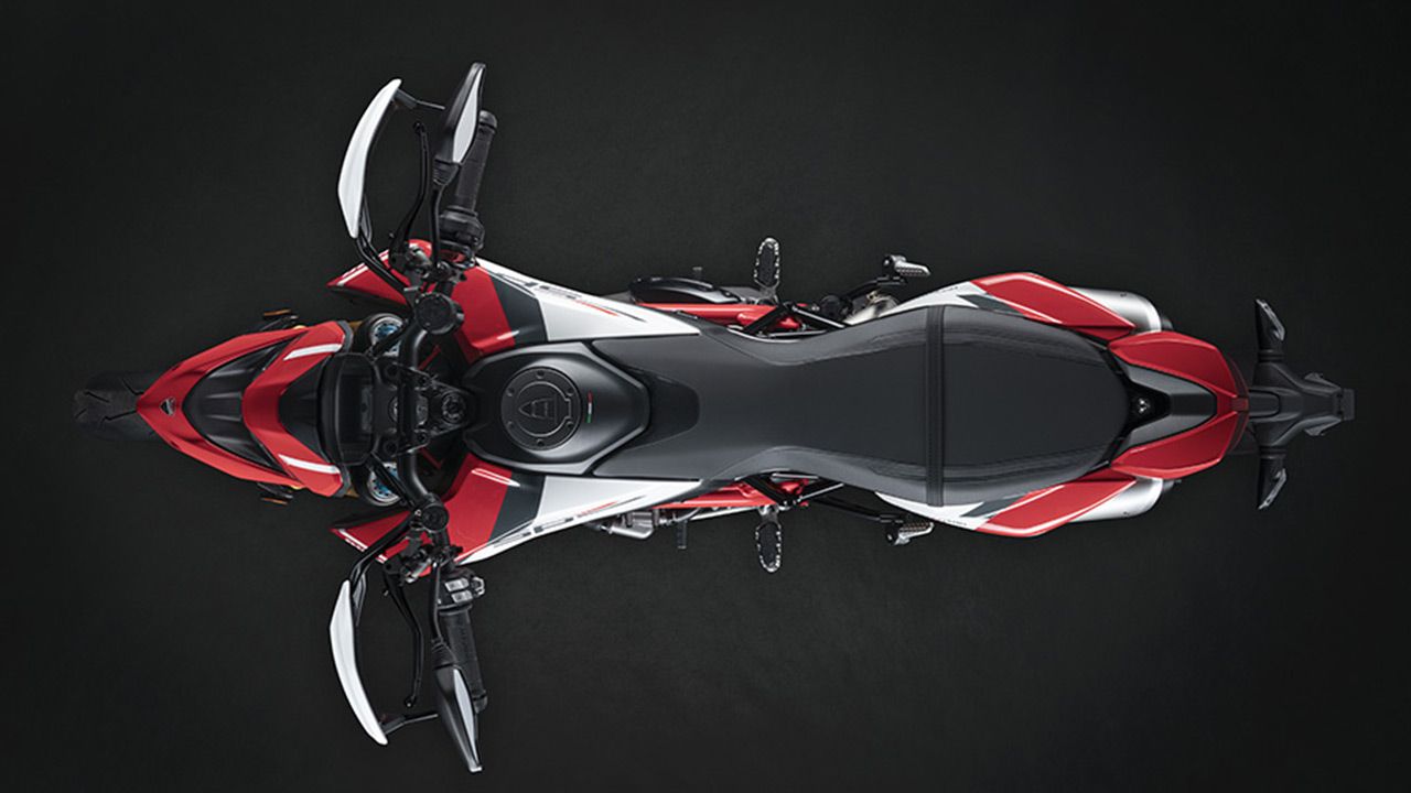 Ducati Hypermotard 950 Top View