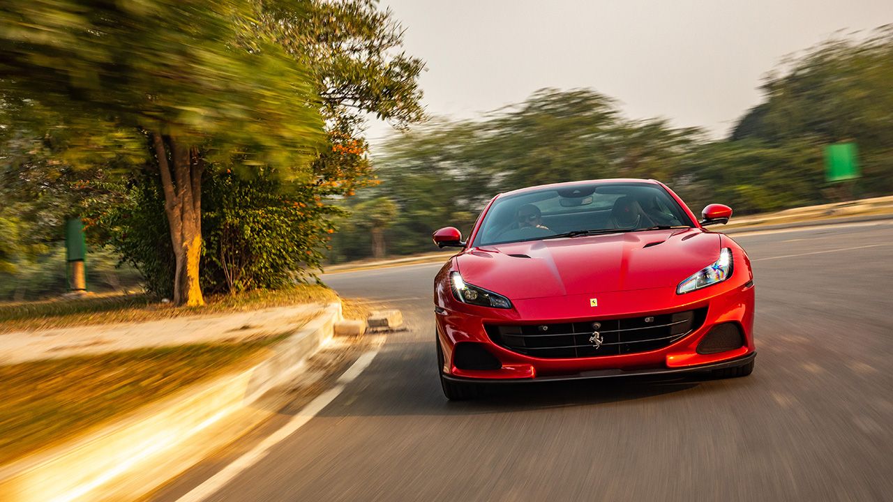 Ferrari Portofino M Front Dynamic Dead On