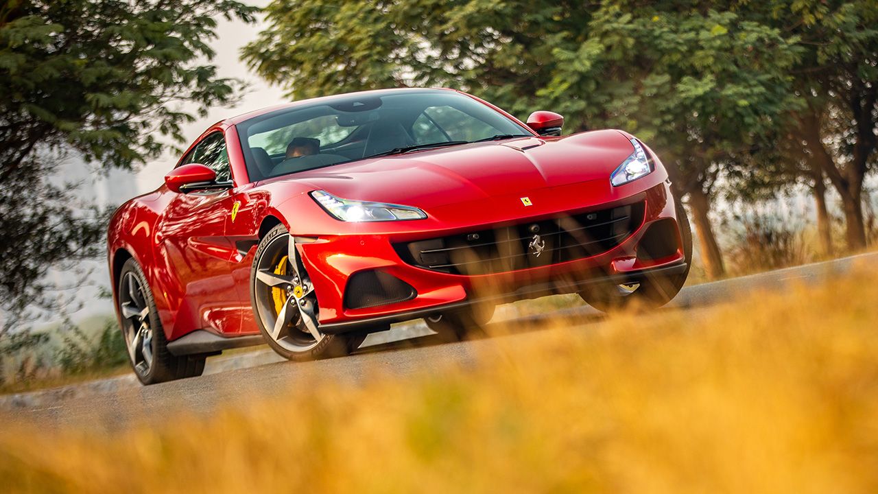 Ferrari Portofino M Front Full View Static