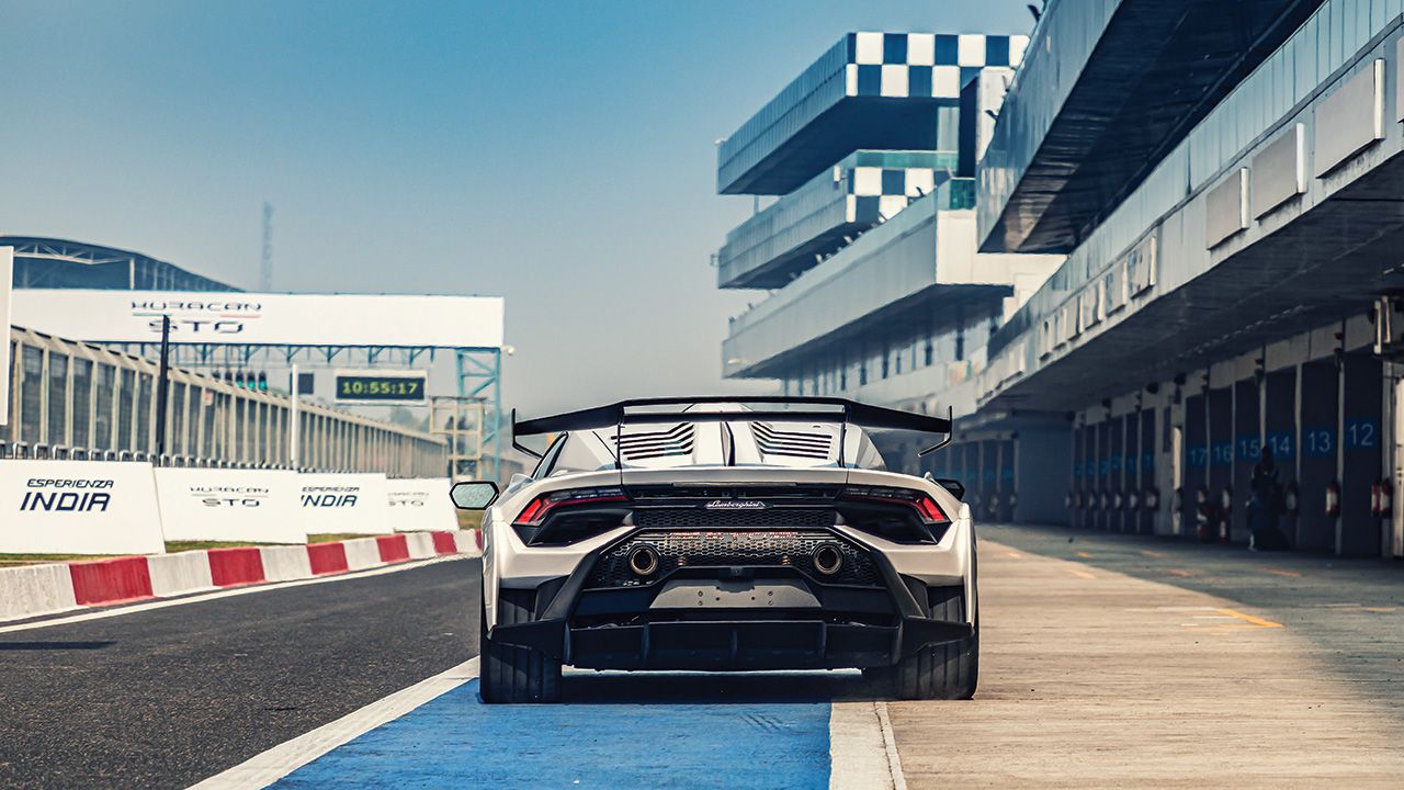 Lamborghini Huracan STO Rear Static