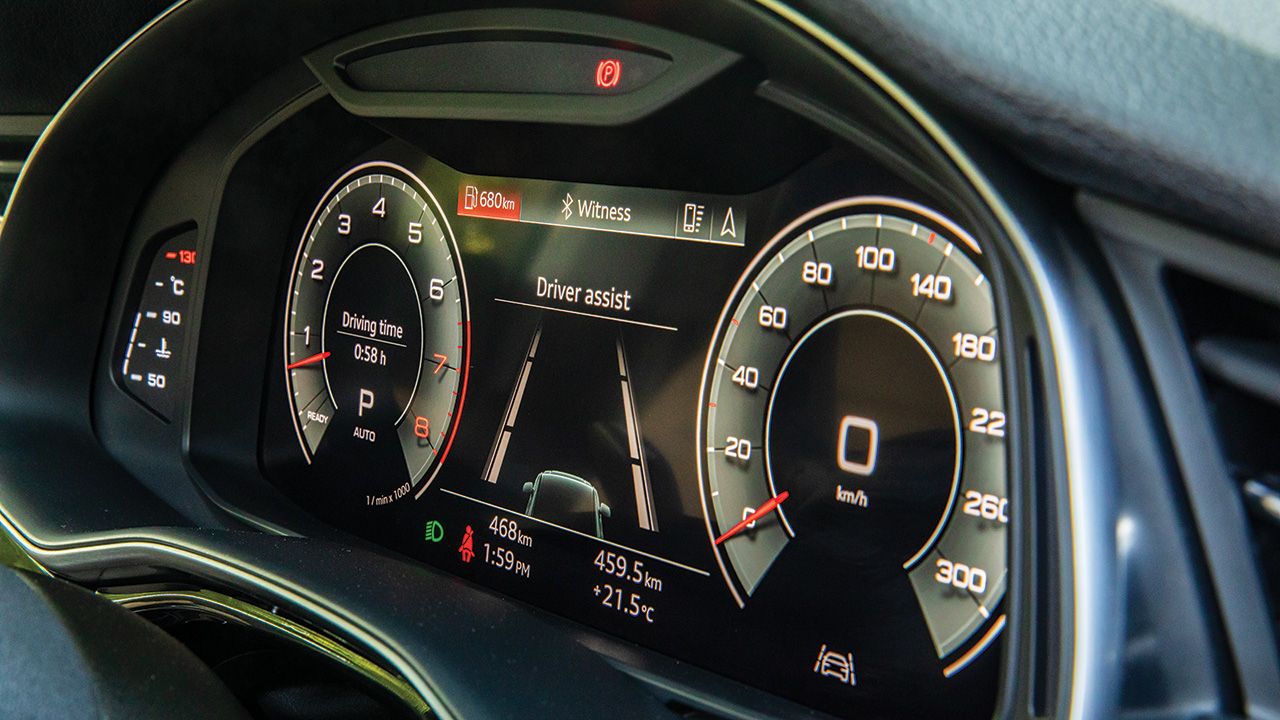 2022 Audi Q7 Instrument Cluster1