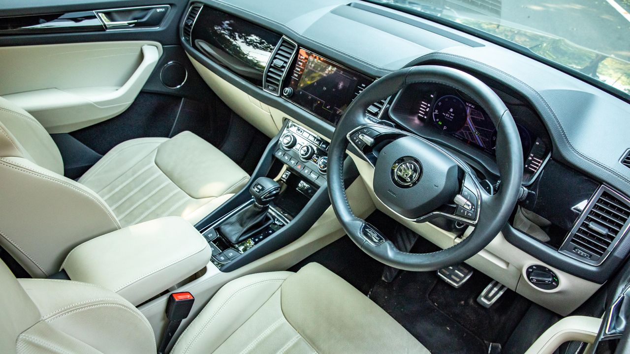 2022 Skoda Kodiaq Cabin