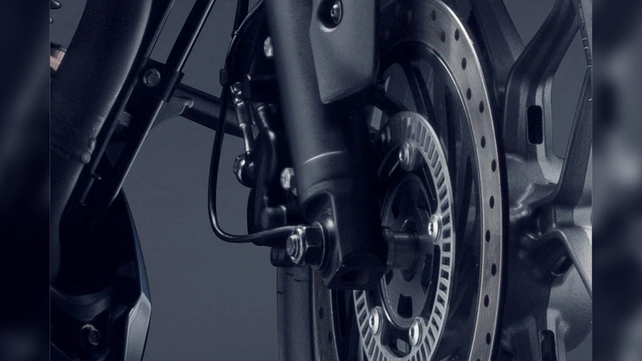 Bajaj Pulsar N250 Front Brake View