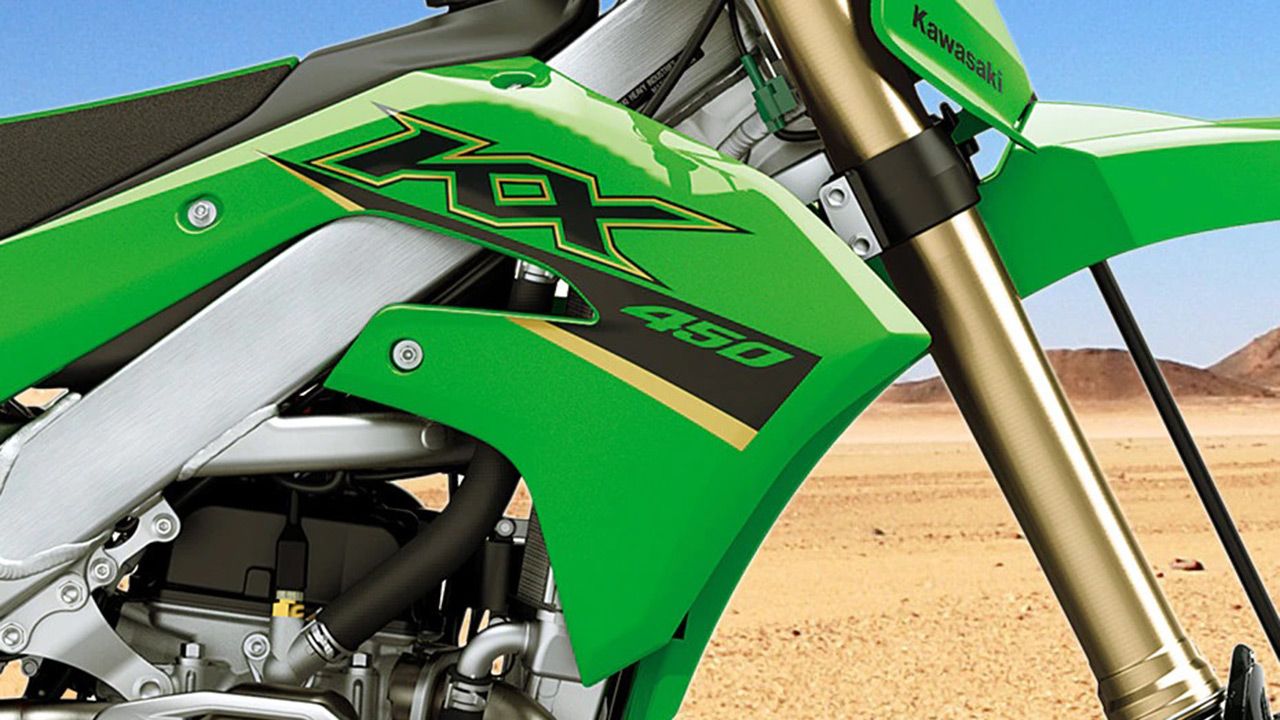 Kawasaki KX450 Model Badging