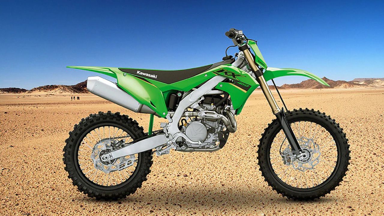 Kawasaki KX450 Right Side Close View