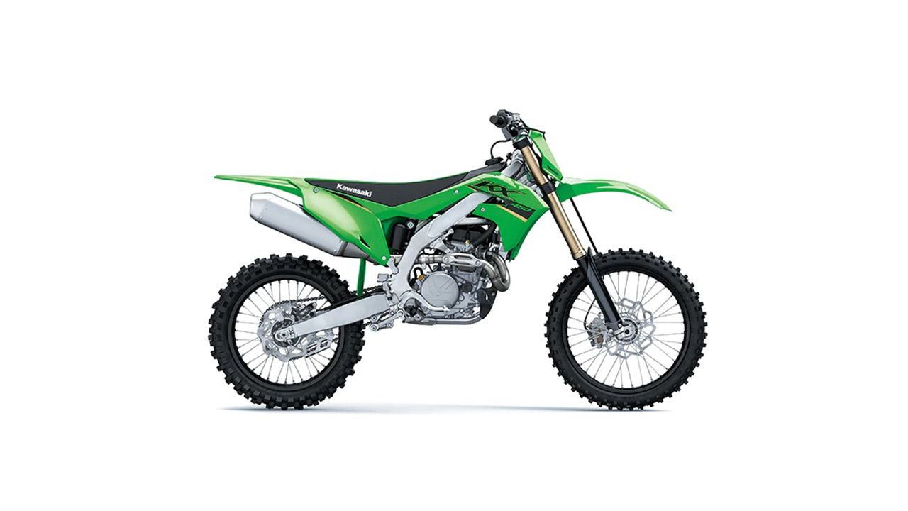 Kawasaki KX450 Right Side View