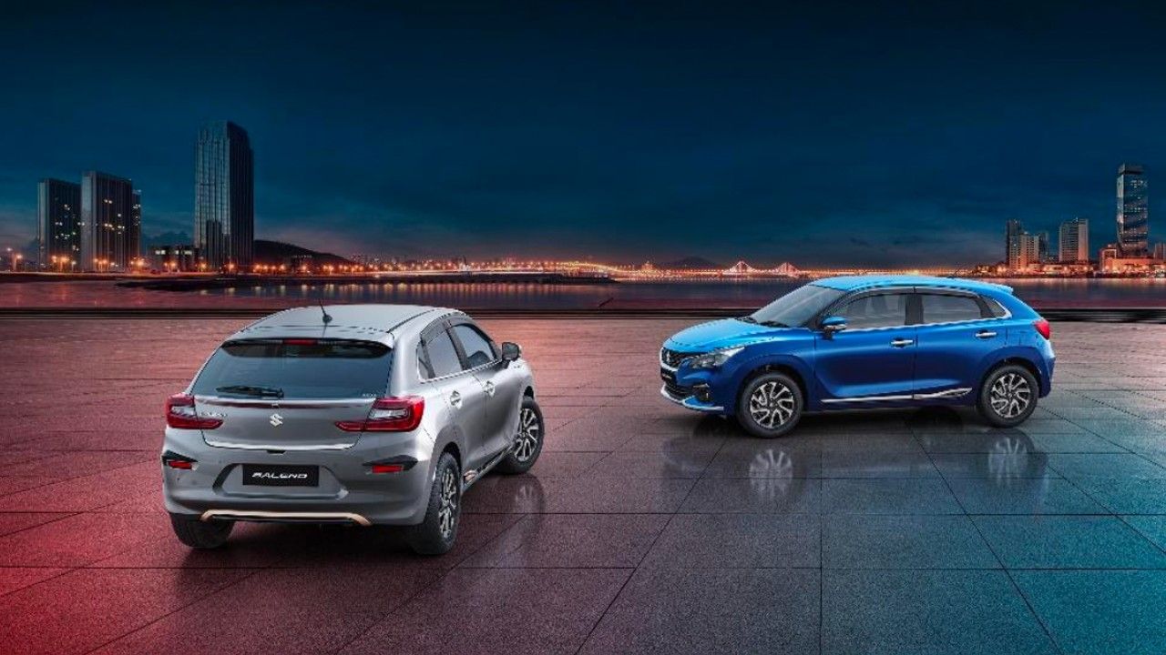 New Baleno Side Profile And Rear