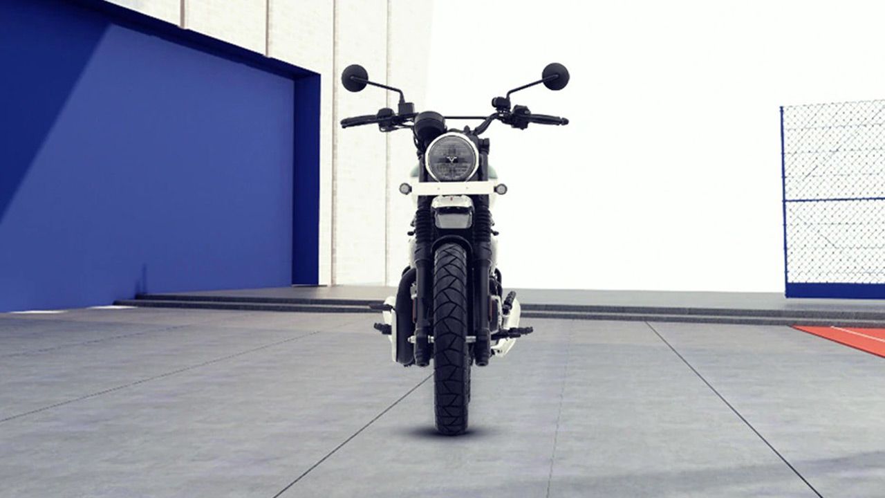 Yezdi Scrambler Front