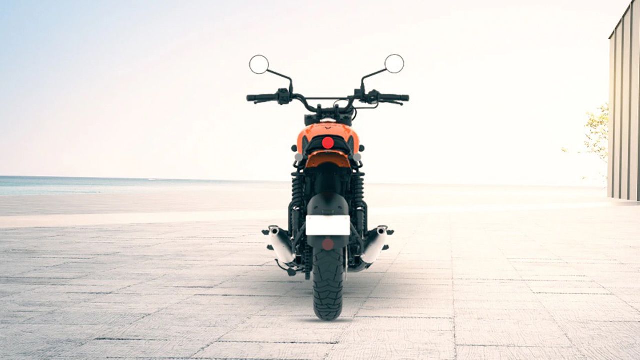 Yezdi Scrambler Rear 2