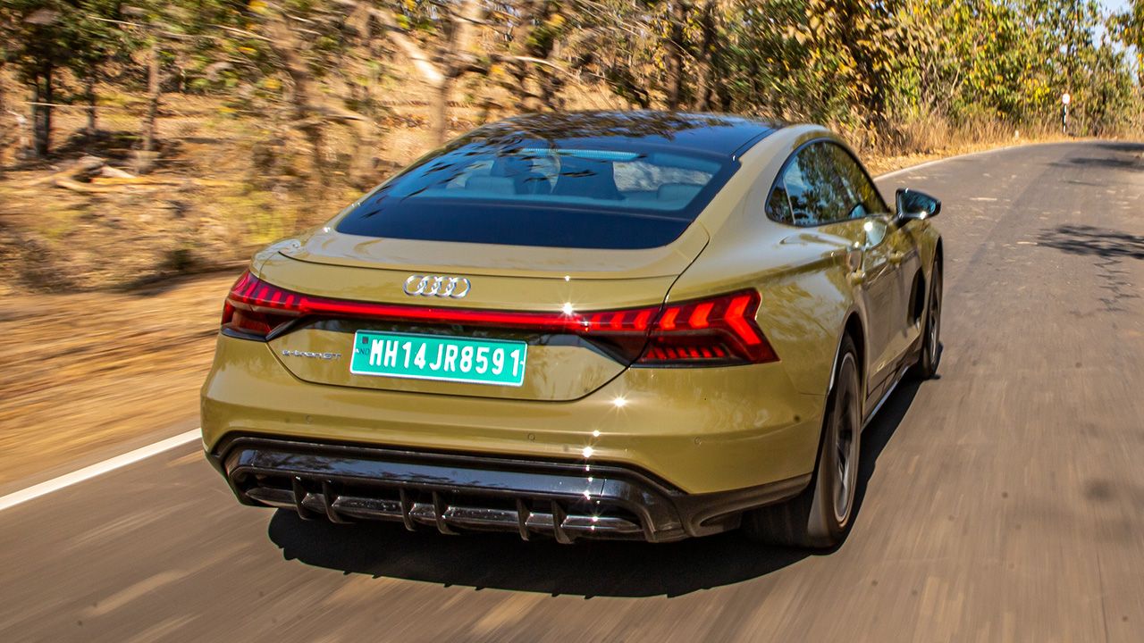 Audi E Tron GT Rear Quarter Dynamic2