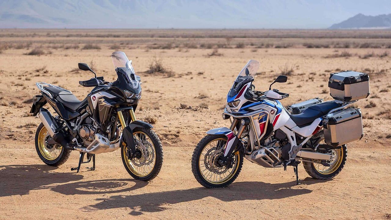 Honda Africa Twin Standing