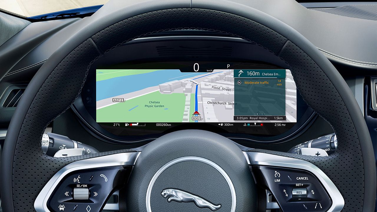 Jaguar E Pace Instrument Panel