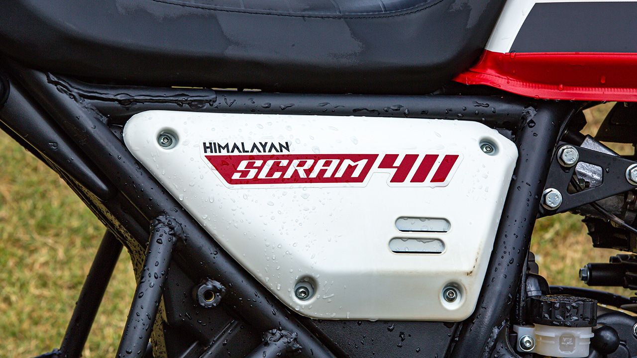 Royal Enfield Scram 411 logo