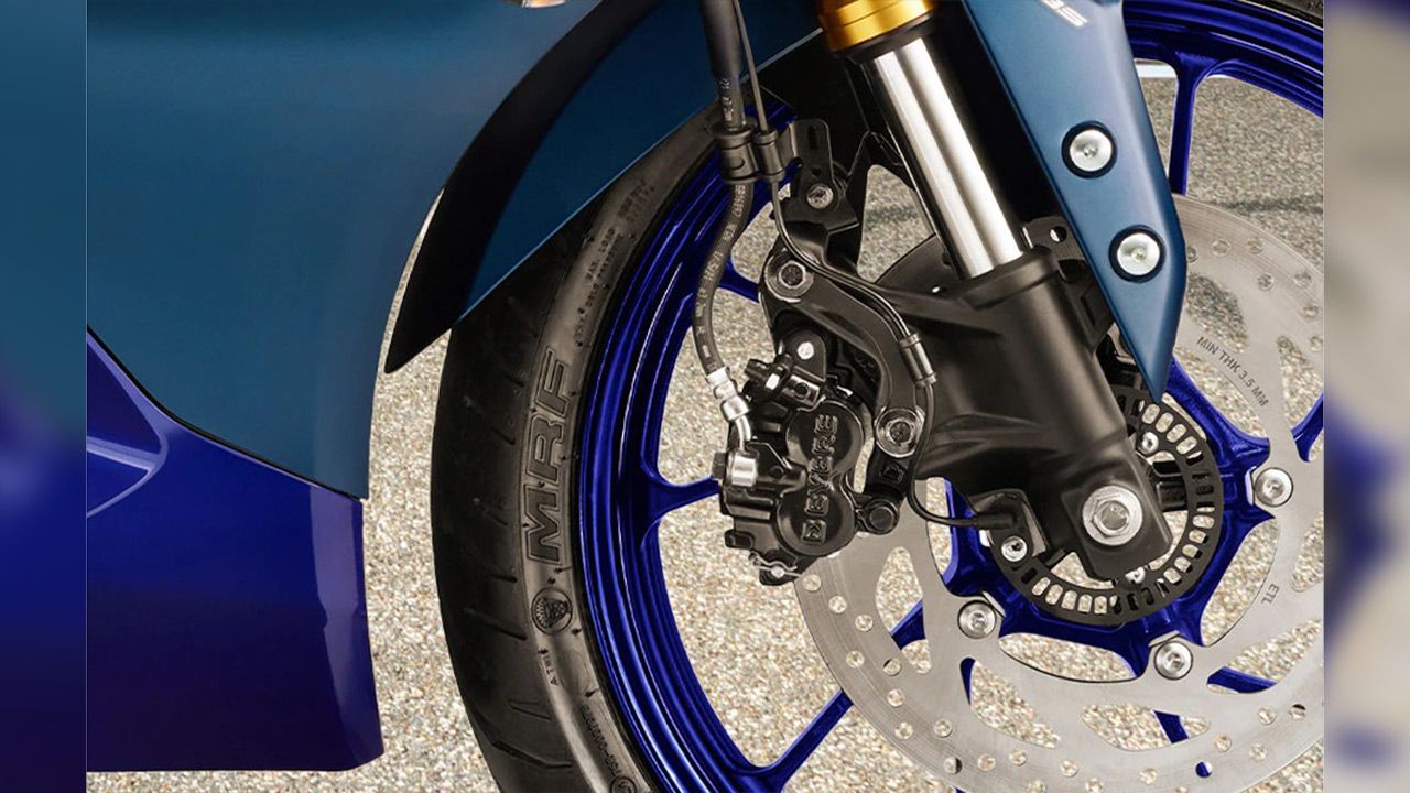 Yamaha YZF R15 V4 Front Brake View