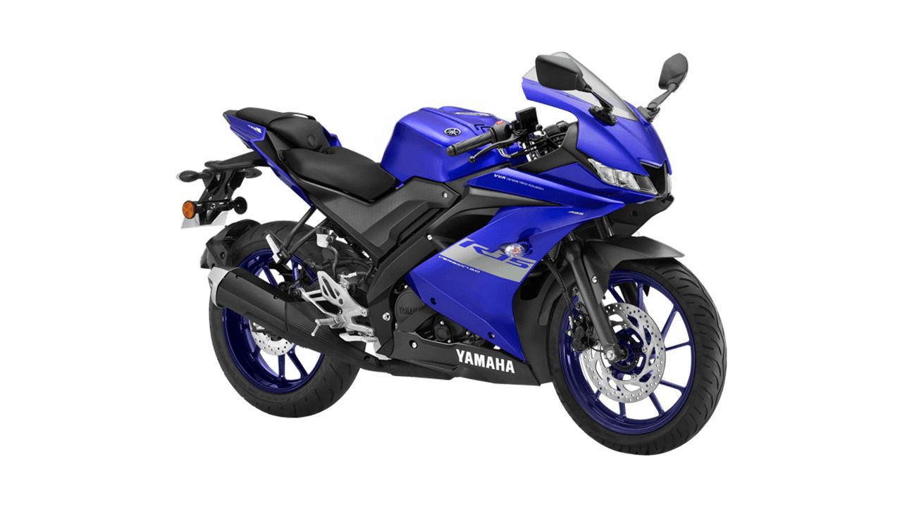 Yamaha YZF R15S V3 0 Front Right Three Quarter Blue