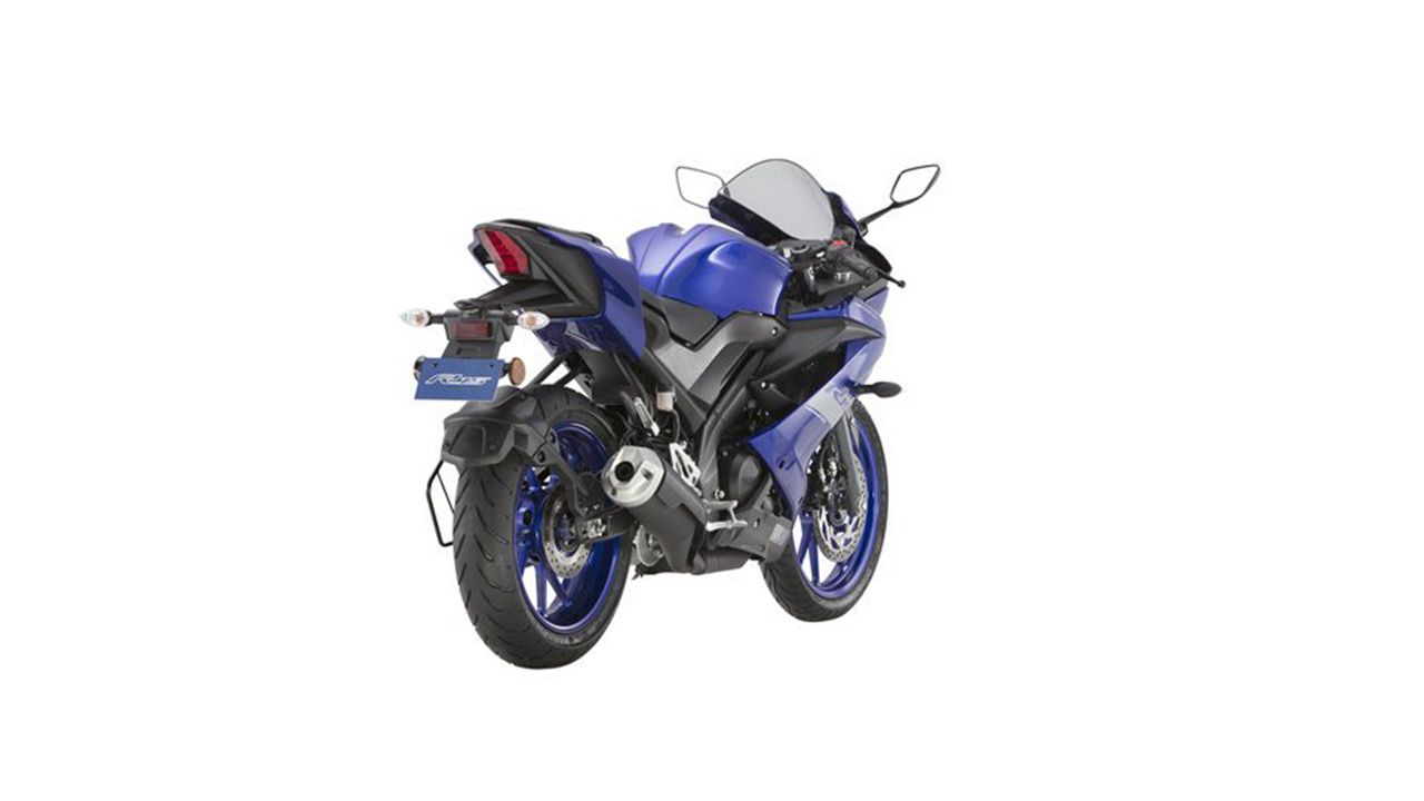 Yamaha YZF R15S V3 0 Rear Right Three Quarter