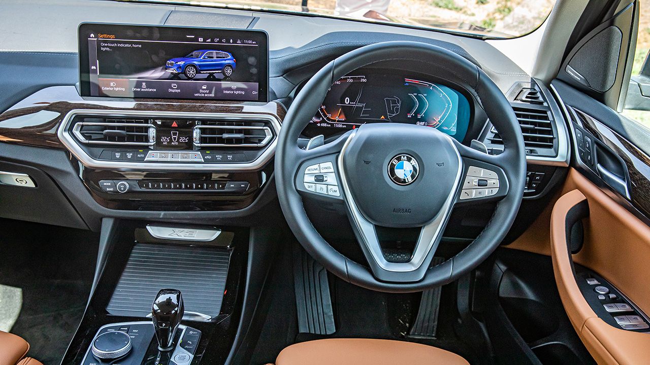 2022 BMW X3 Facelift Dashboard