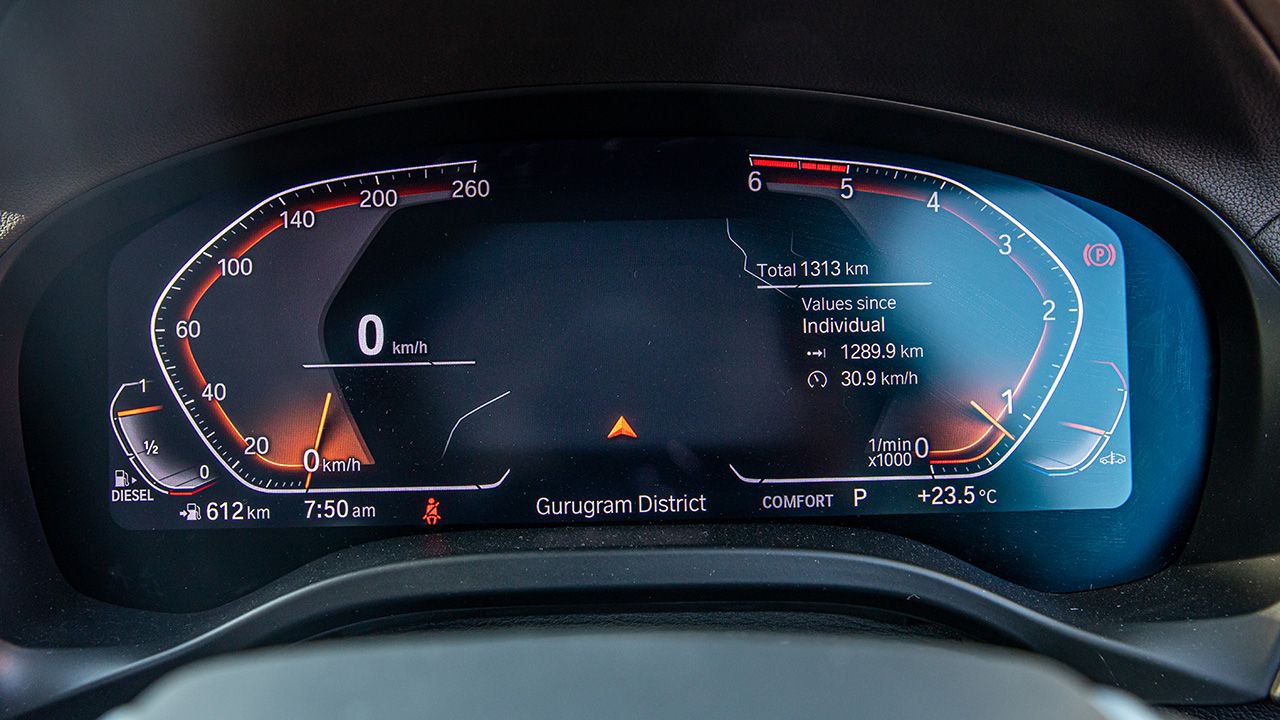 2022 BMW X3 Facelift Instrument Cluster