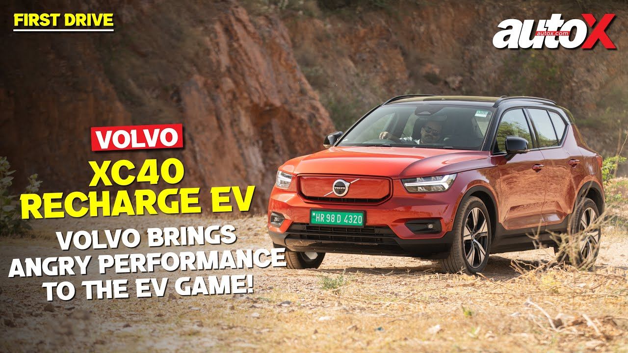 2022 Volvo XC40 EV First Drive Volvo Brings Angry Performance To The EV Game AutoX