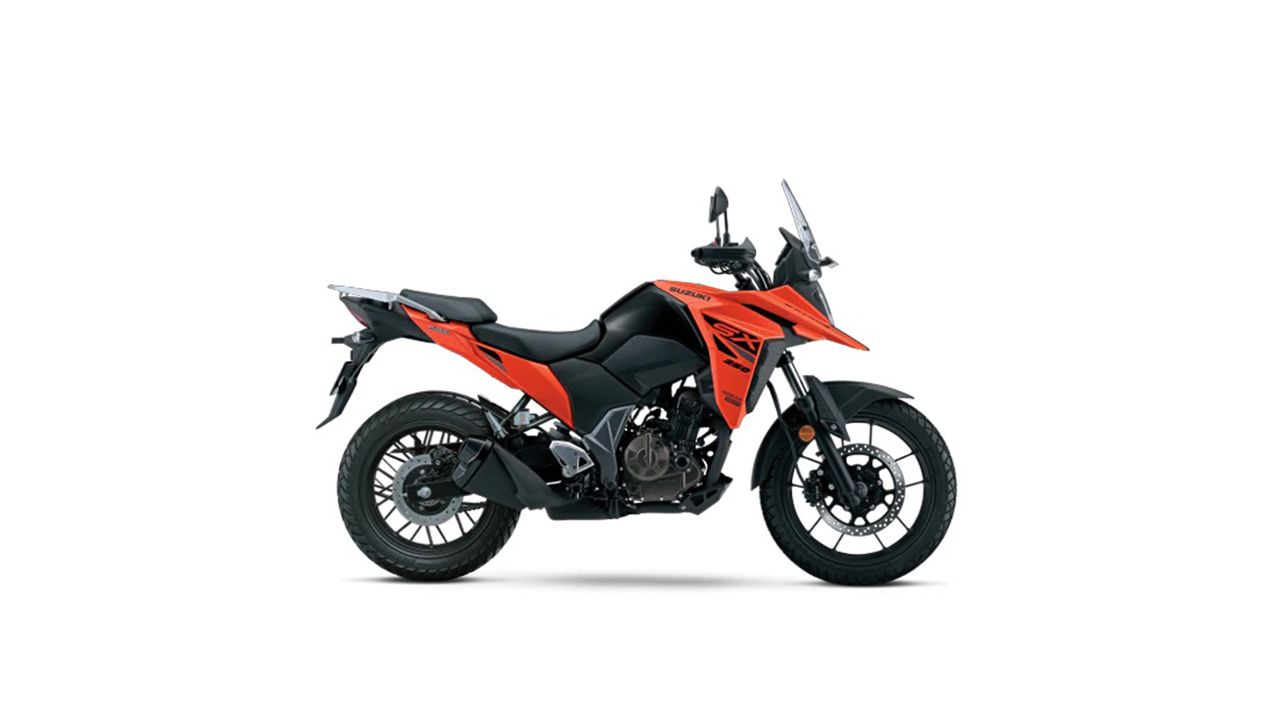 Suzuki V Strom SX Pearl Blaze Orange