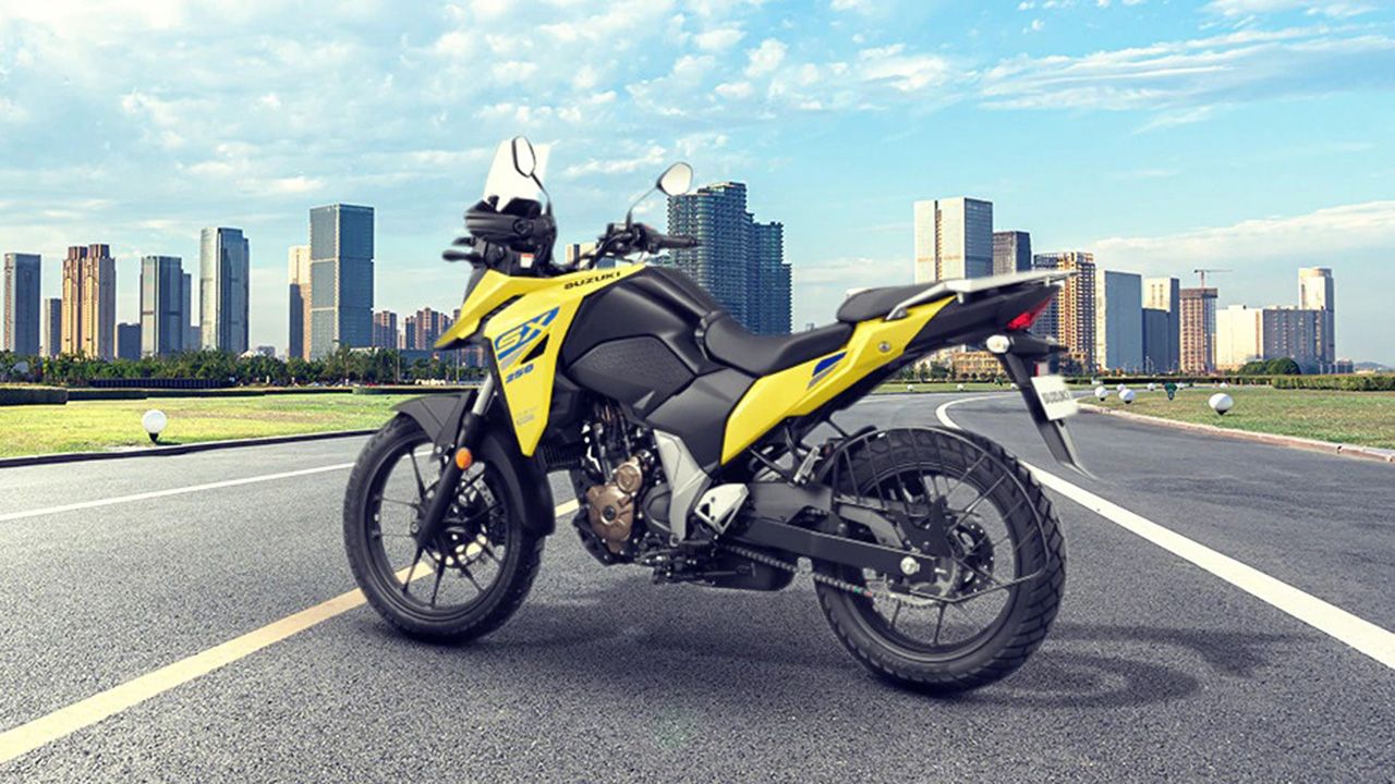 Suzuki V Strom SX Rear Left View