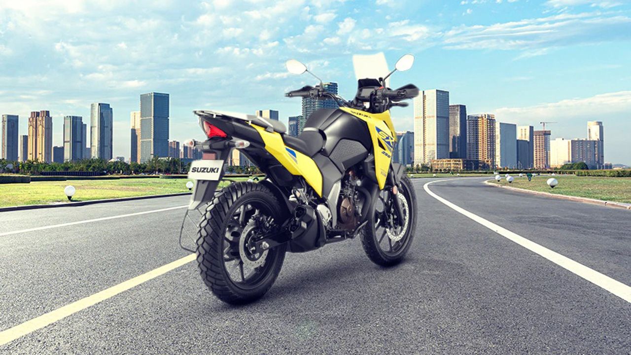 Suzuki V Strom SX Rear Right View