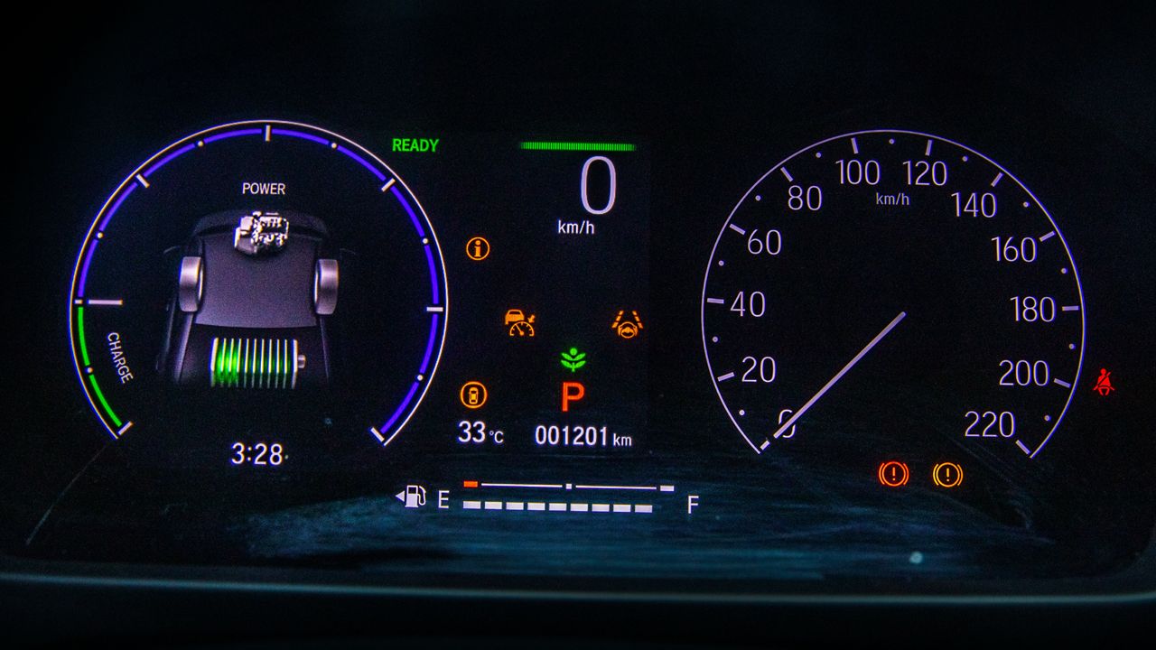 Honda City EHEV Hybrid Instrument Cluster