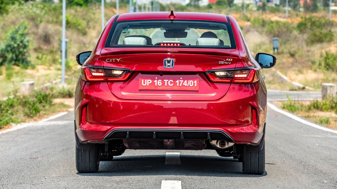 Honda City EHEV Hybrid Rear Static