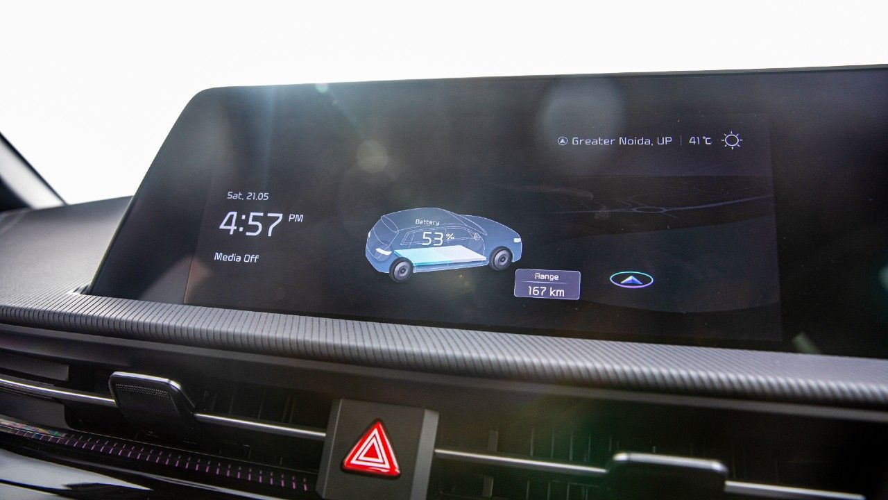 KIA EV6 Infotainment Screen