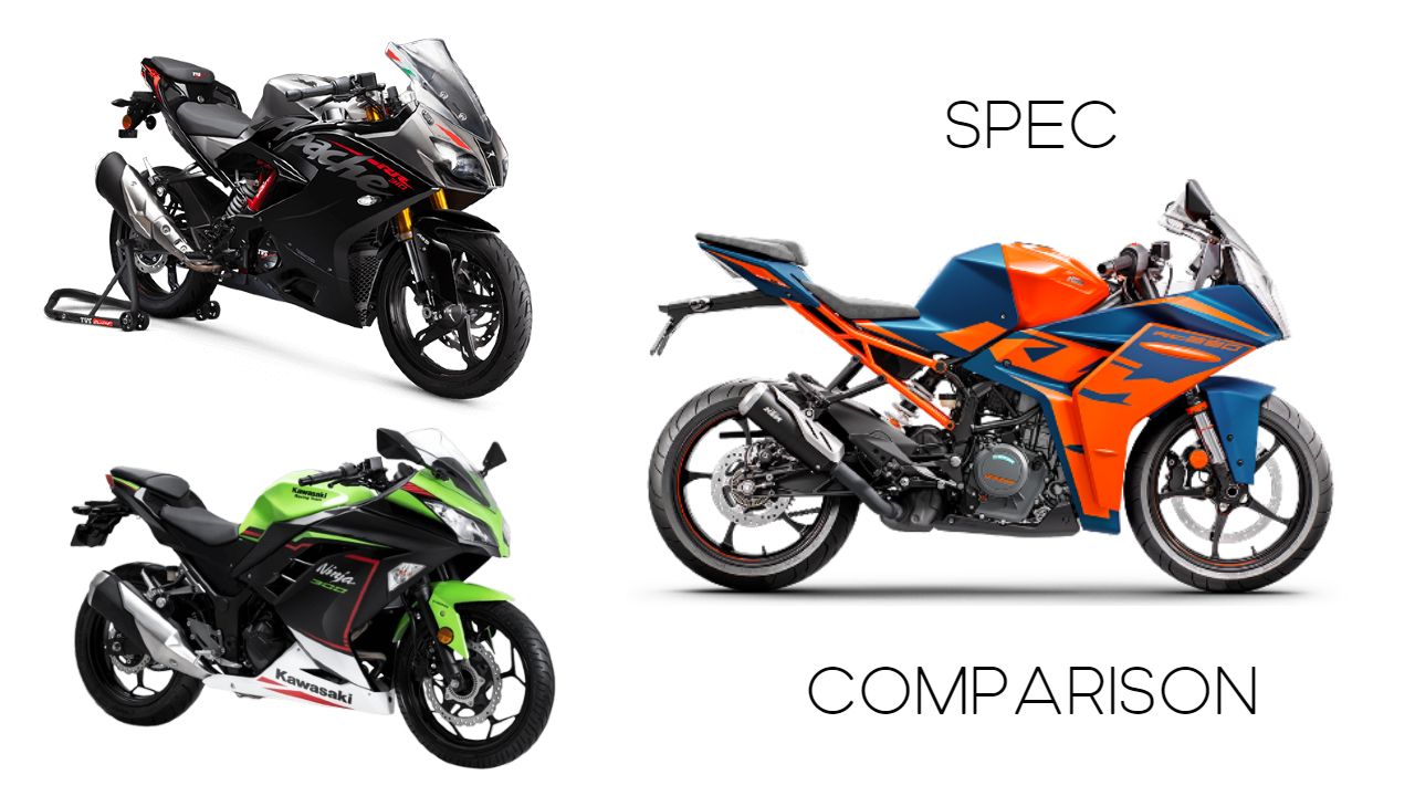 KTM RC 390 Spec Comparison