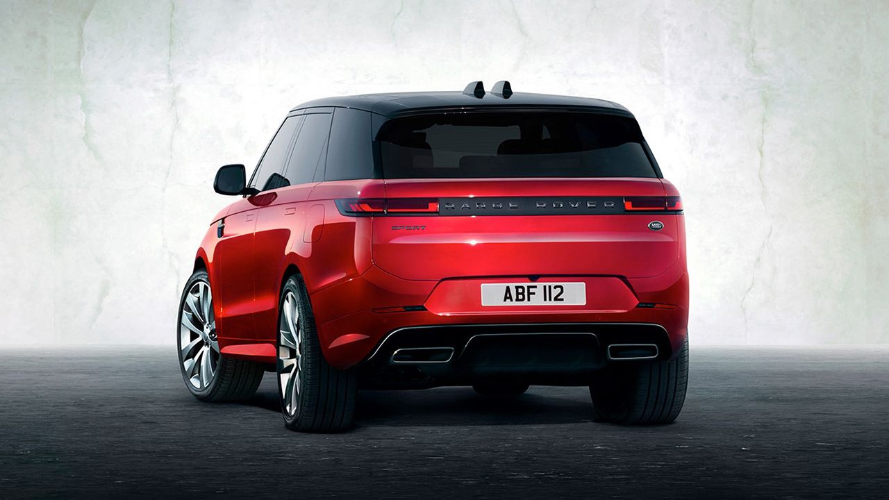 Land Rover Range Rover Sport Rear Left View