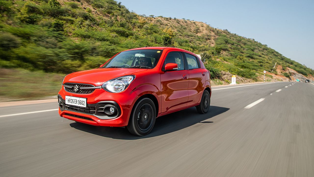 Maruti Suzuki Celerio Front Three Quarter Motion1