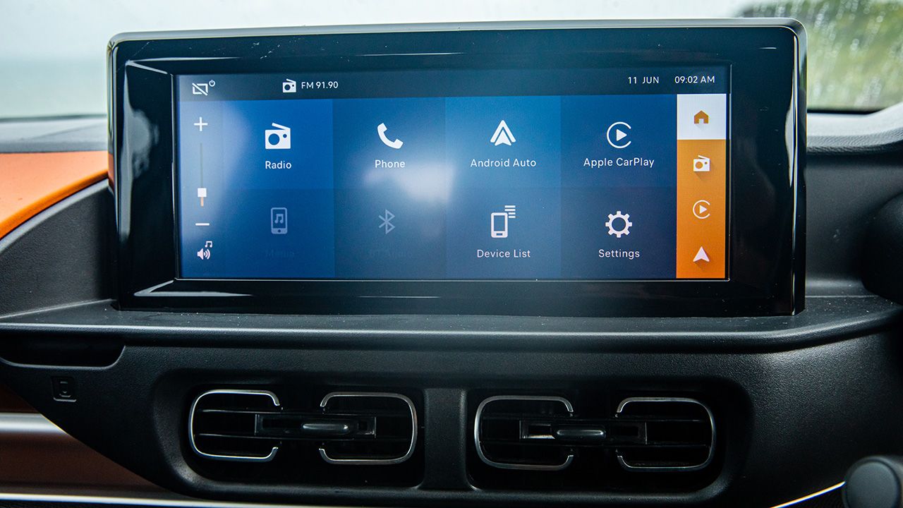 2022 Citroen C3 infotainment screen