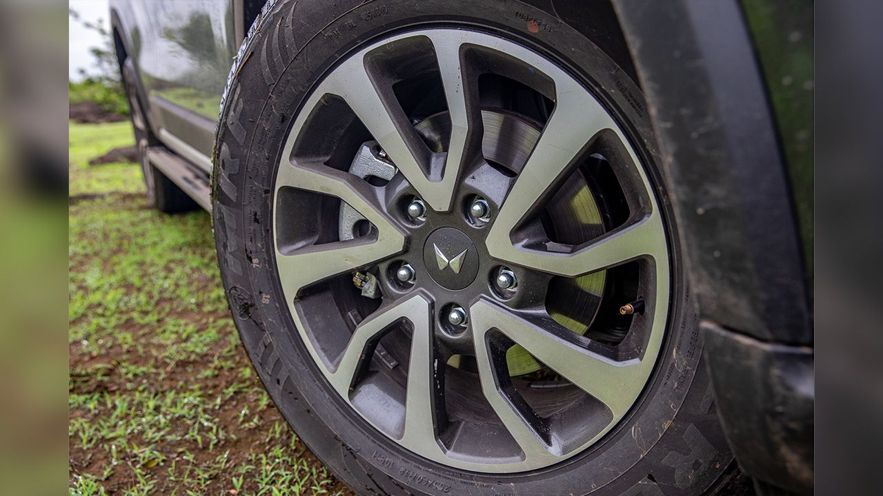 2022 Mahindra Scorpio N Alloy Wheel Design