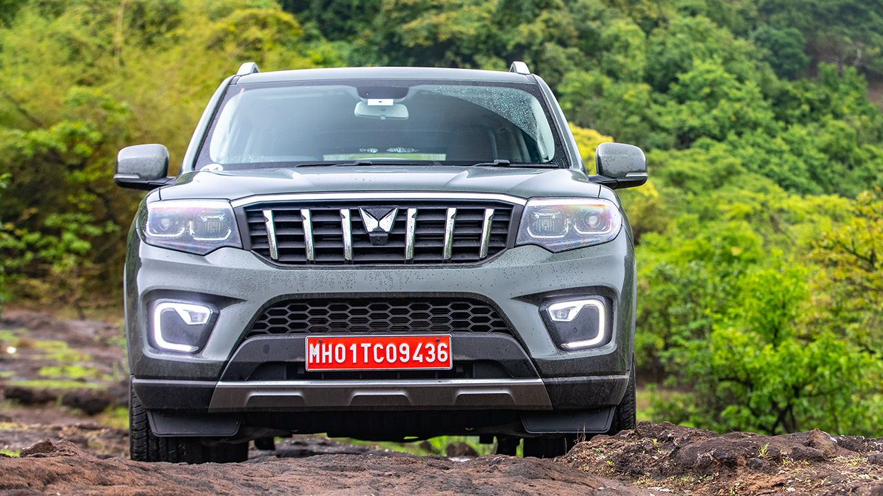 2022 Mahindra Scorpio N Front Dead On