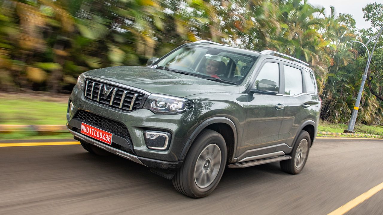 2022 Mahindra Scorpio N Front Quarter Dynamic 2