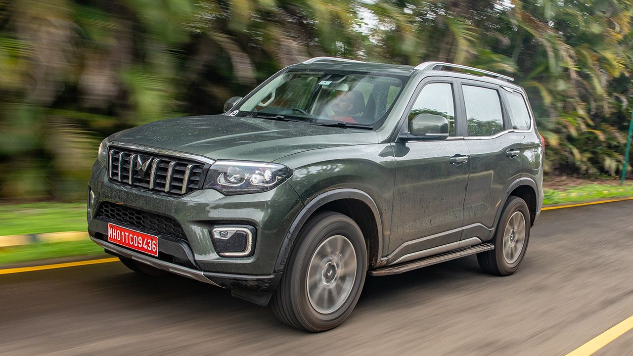 2022 Mahindra Scorpio N Front Quarter Dynamic